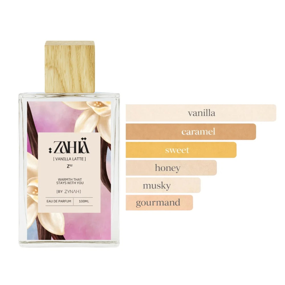 Zahia Creamy Vanilla Latte Perfume