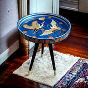 Graceful Dance Mother of Pearl Side Table