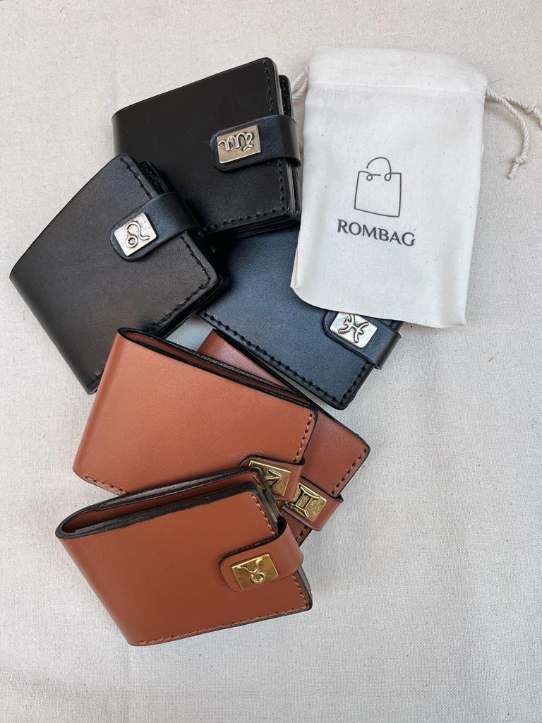 Leather Star Sign Wallet