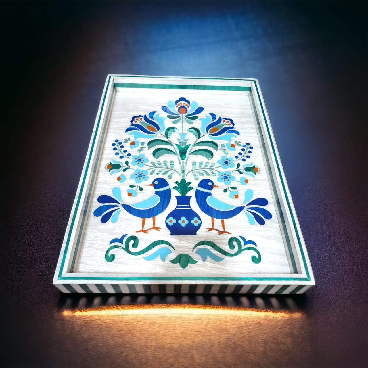Nordic Nest Mother of Pearl Tray