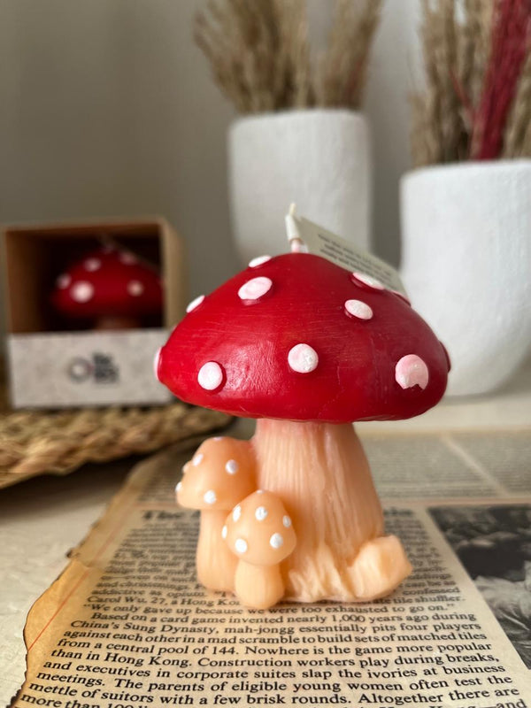 Mushroom Candle