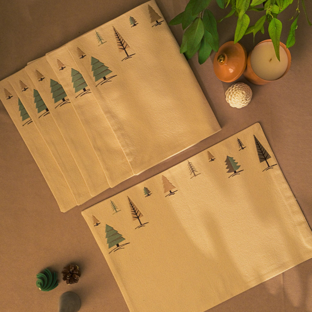Whimsical Winter Placemat Set