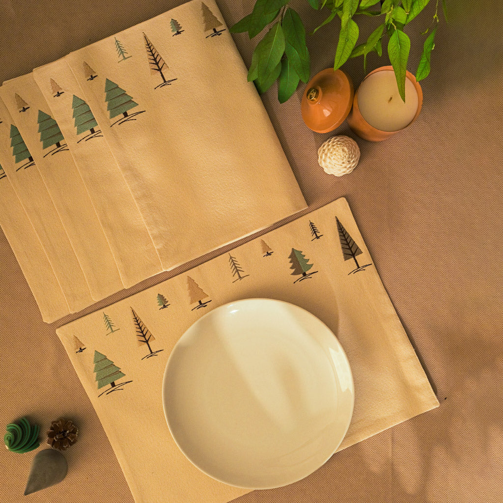 Whimsical Winter Placemat Set
