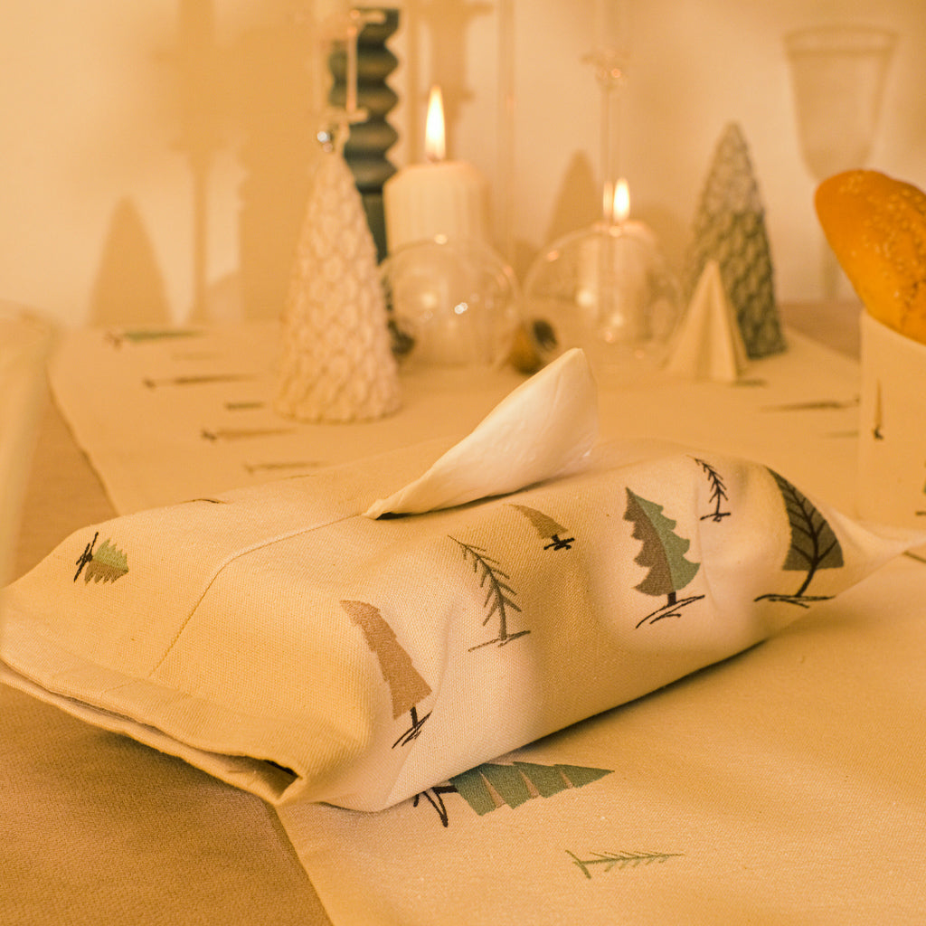 Whimsical Winter Tissue Box Cover