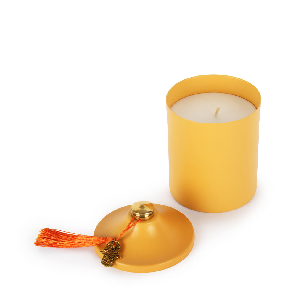 Orchid & Jojoba Scented Pyramid Candle