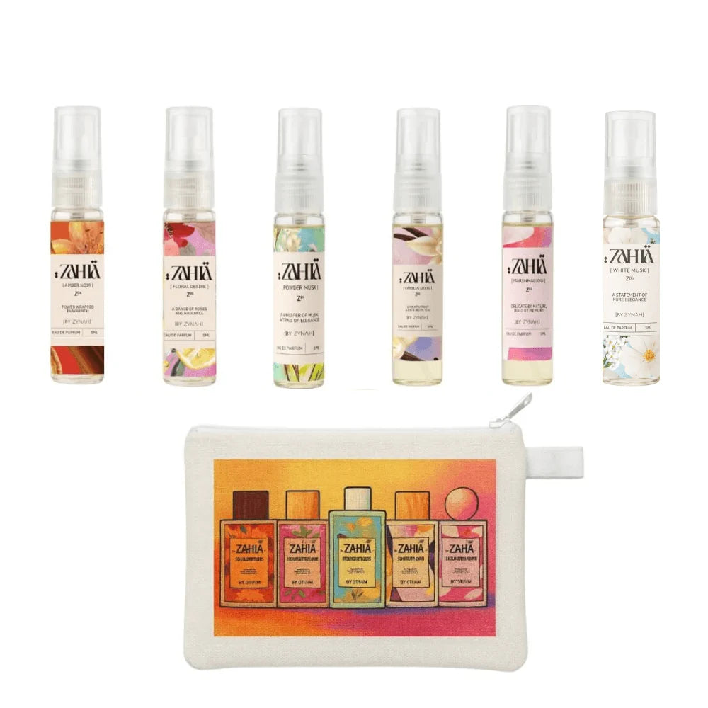 Zahia 6-Scent Discovery Bundle