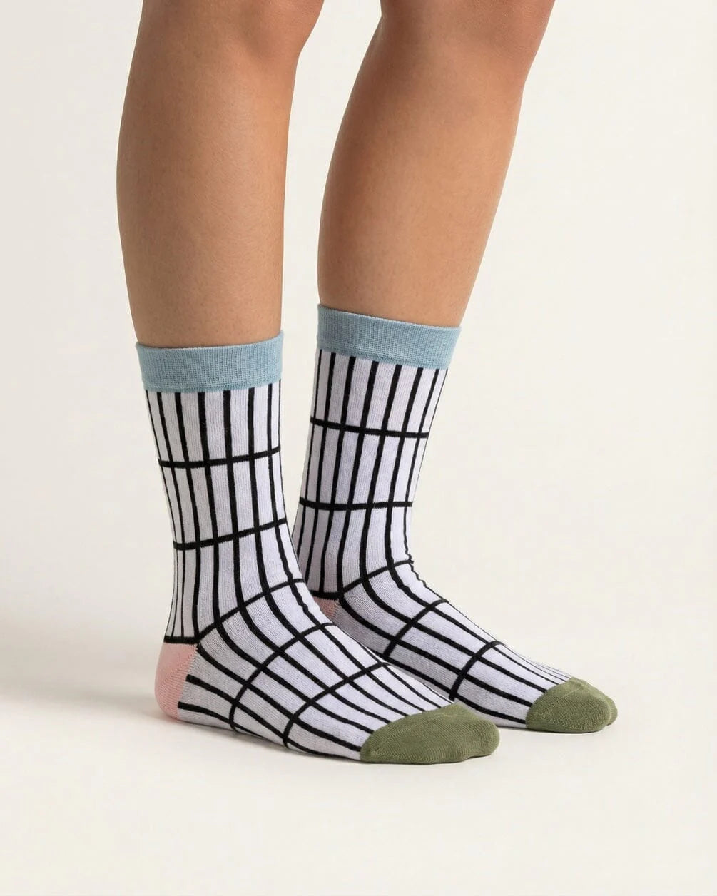 Black & White Neck Socks