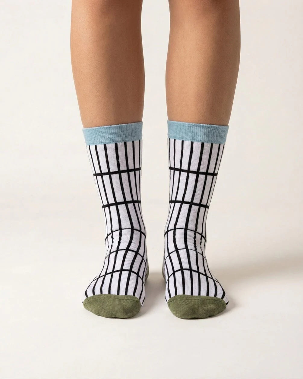 Black & White Neck Socks