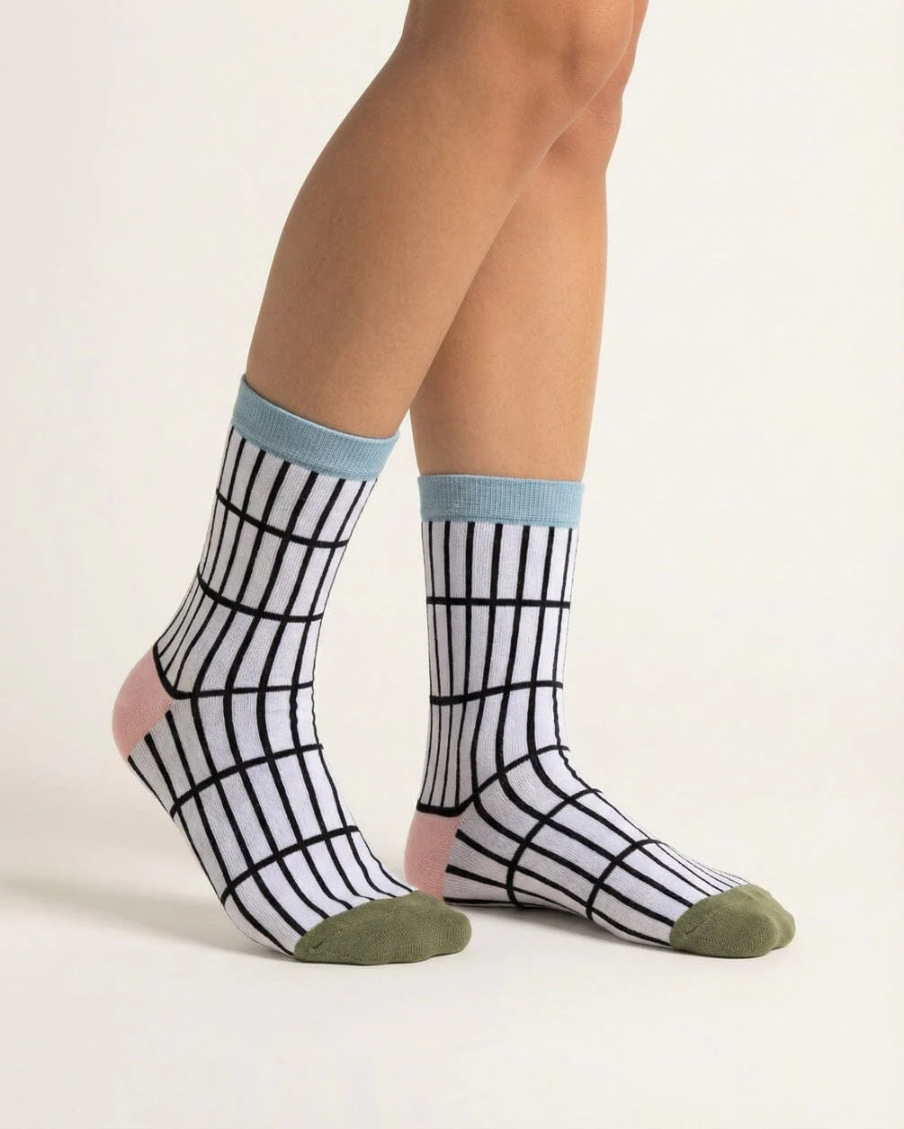 Black & White Neck Socks