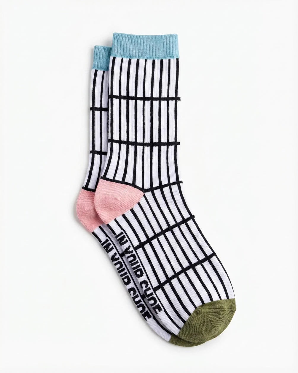 Black & White Neck Socks