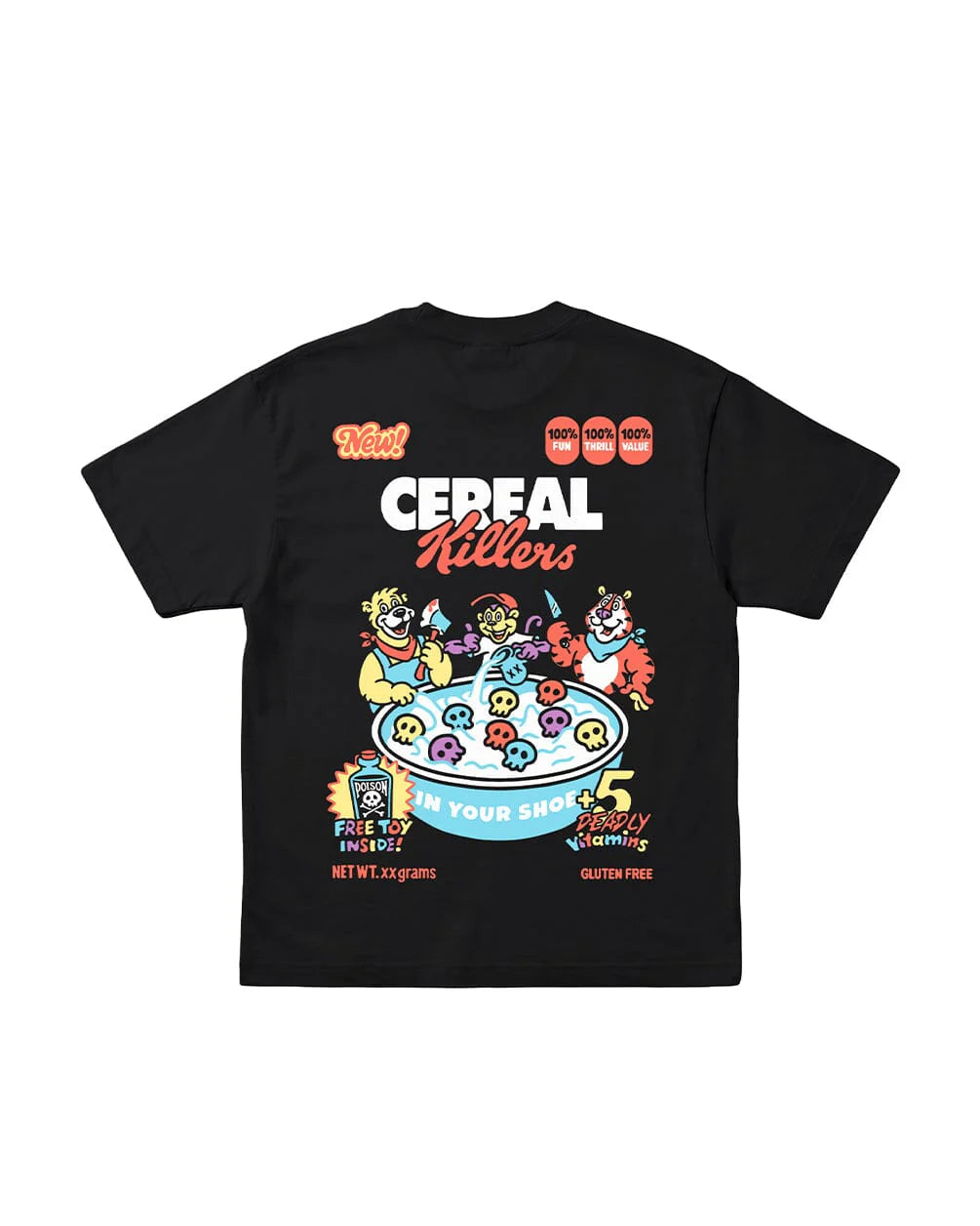 Cereal Killer Pt.2 Printed Oversized Tee