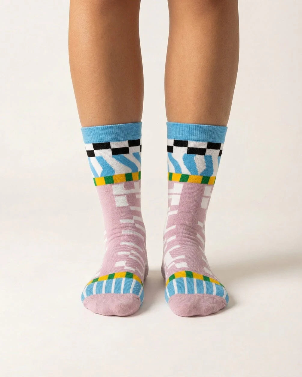 Cotton Candy Neck Socks
