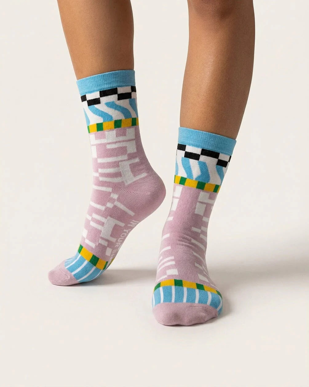 Cotton Candy Neck Socks