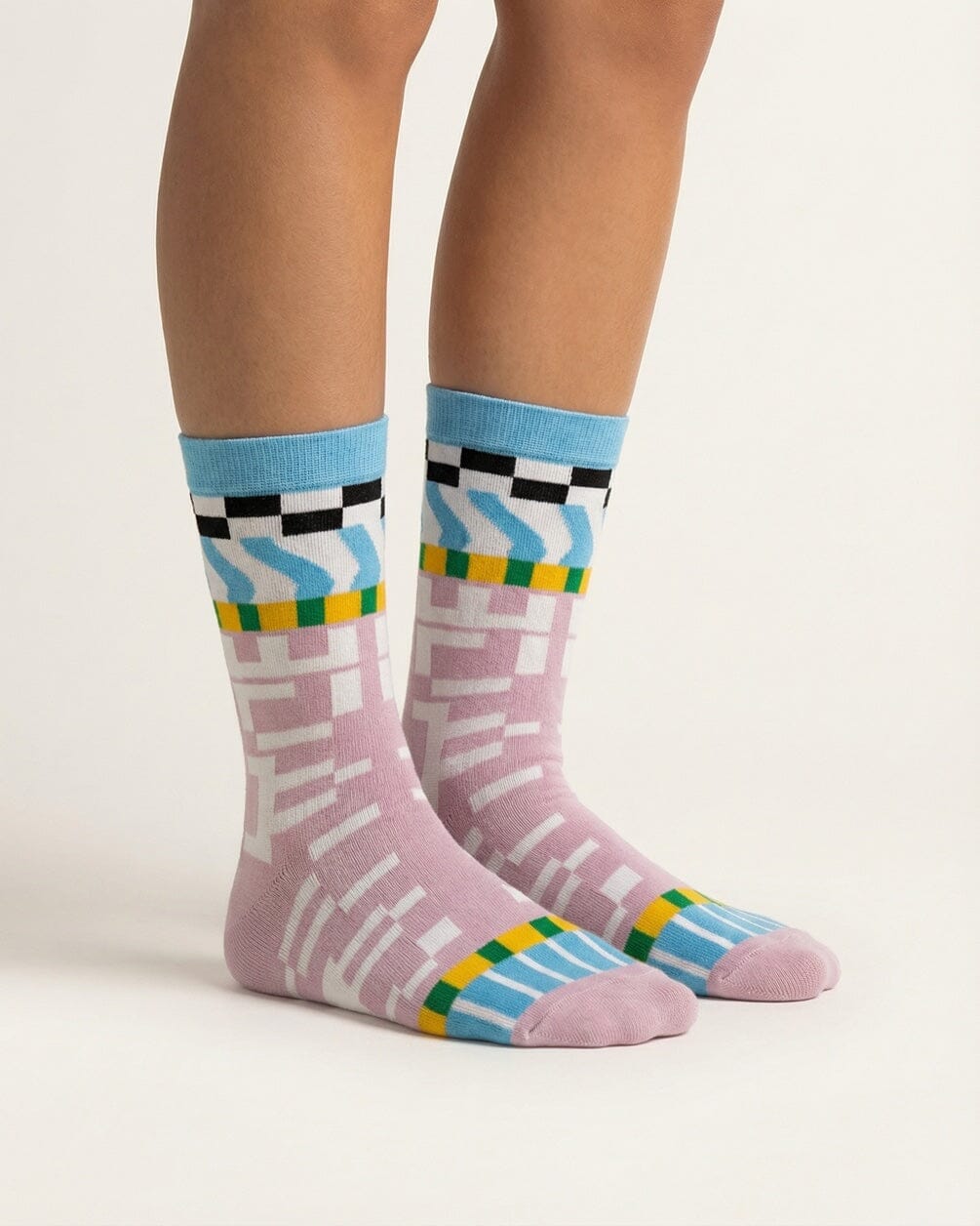 Cotton Candy Neck Socks