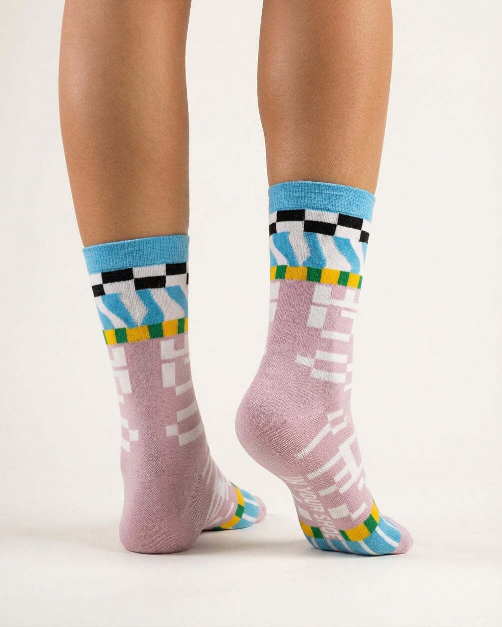 Cotton Candy Neck Socks