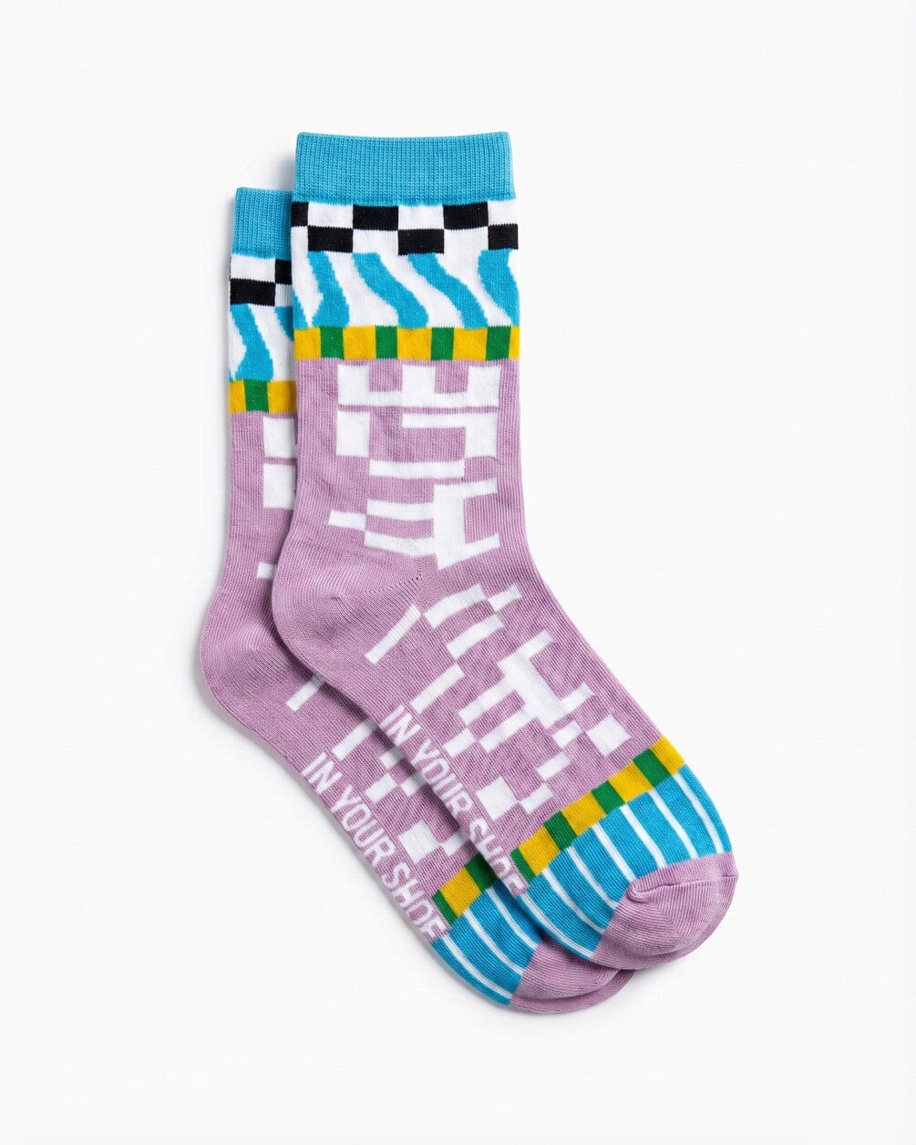 Cotton Candy Neck Socks