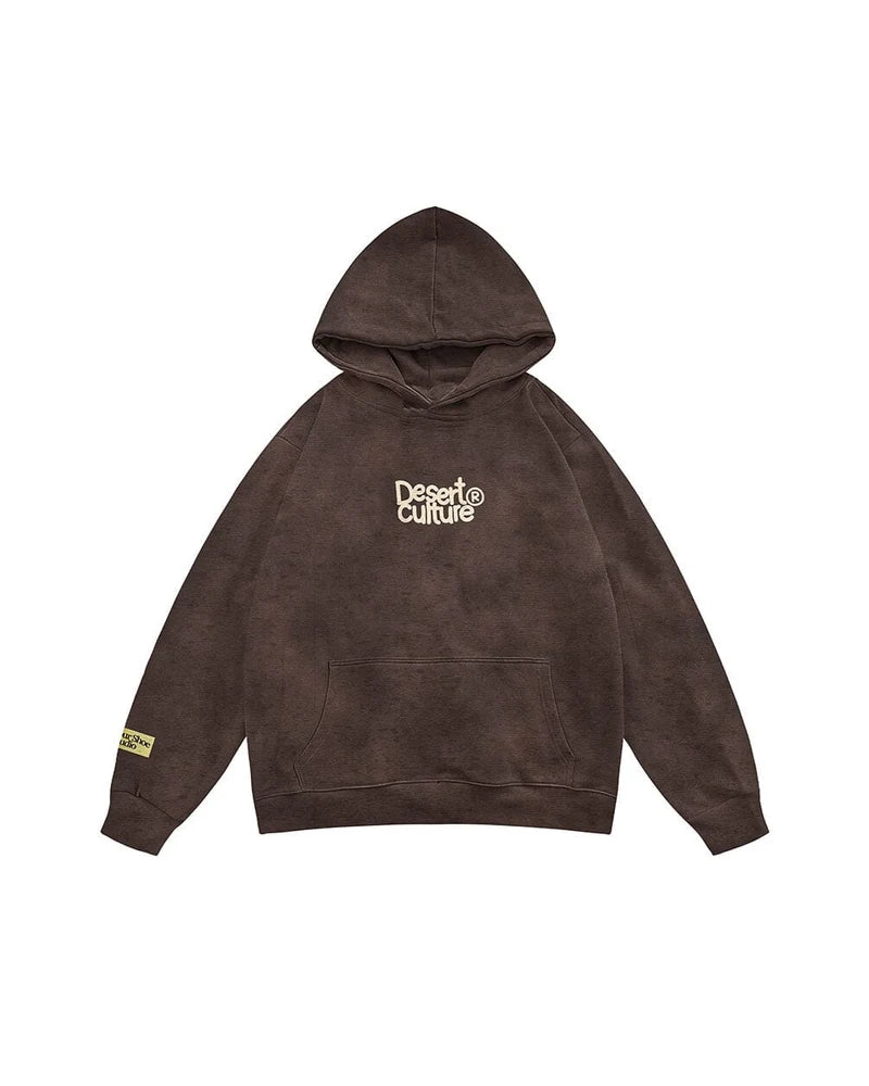 Desert Culture Washed Oversized Hoodie
