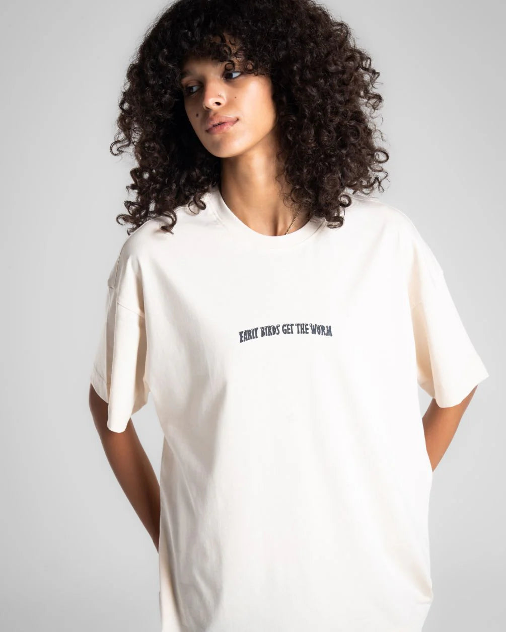 Early Birds Oversized Tee