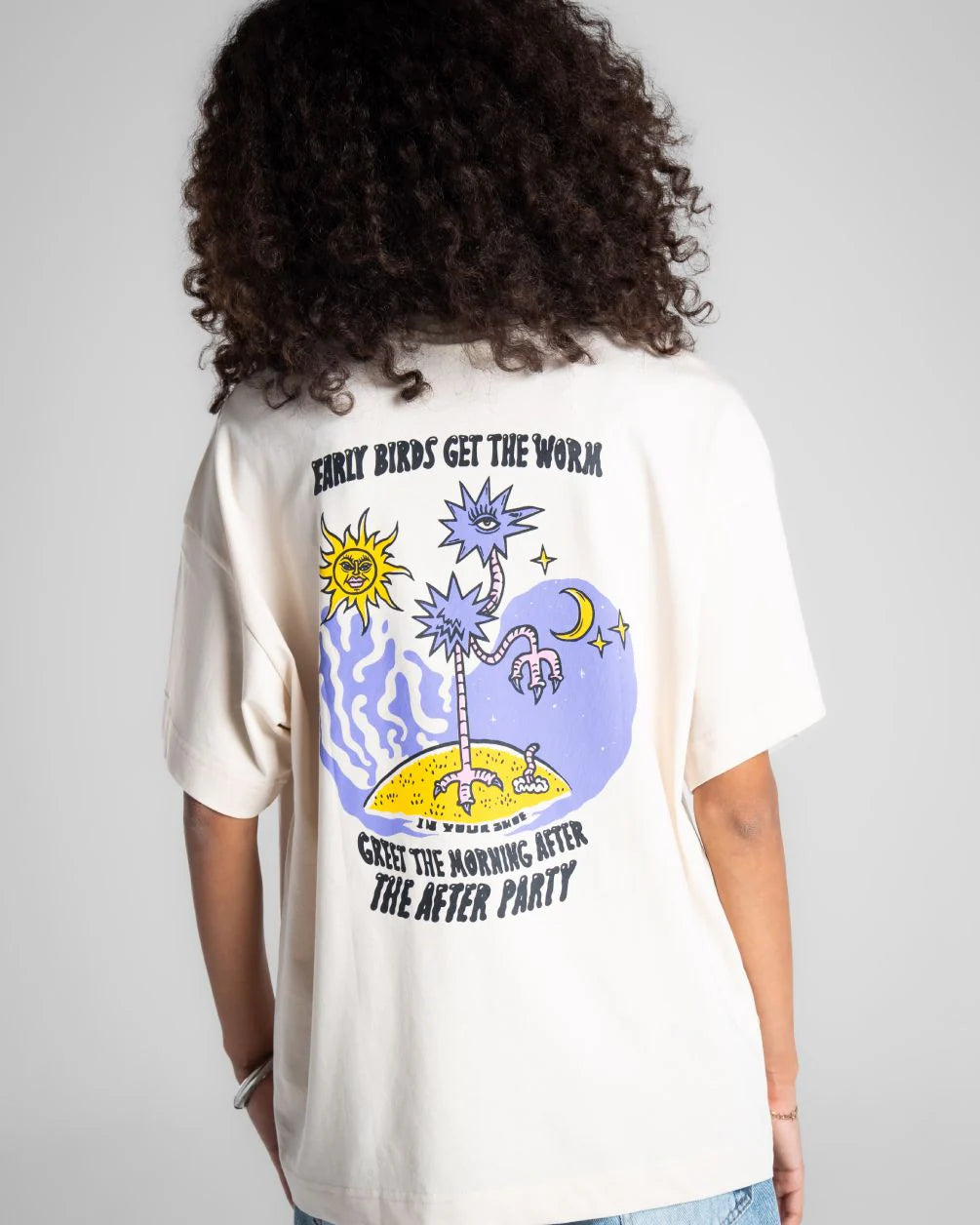 Early Birds Oversized Tee