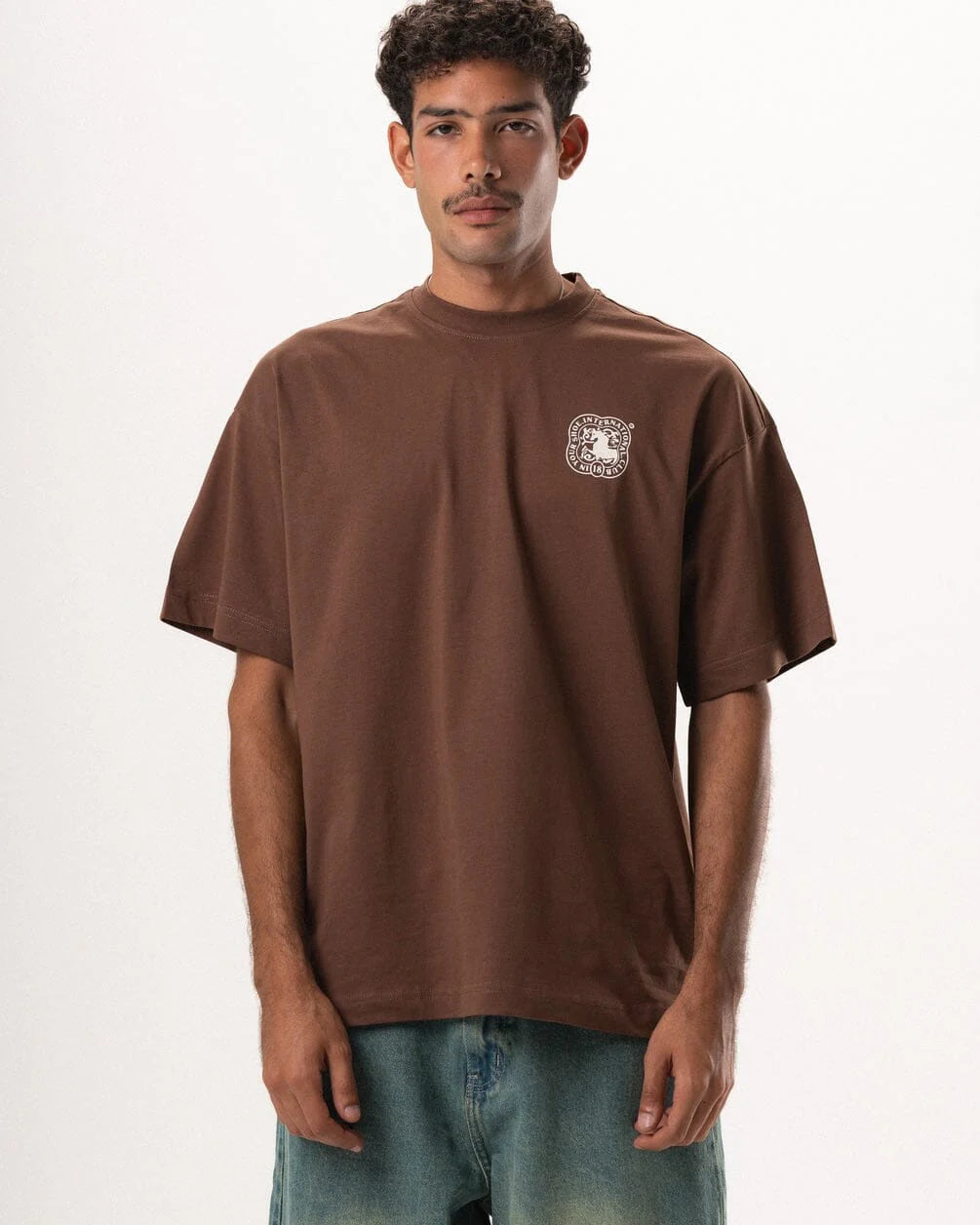 El Mamno3 Marghob Oversized Tee
