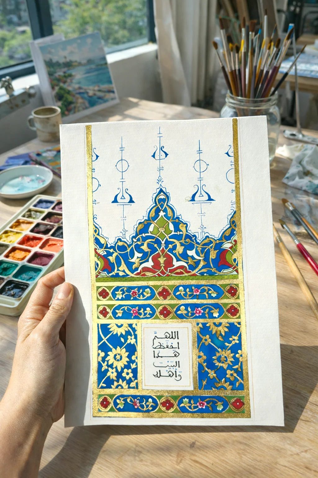 اللهم احفظ هذا البيت وأهله
