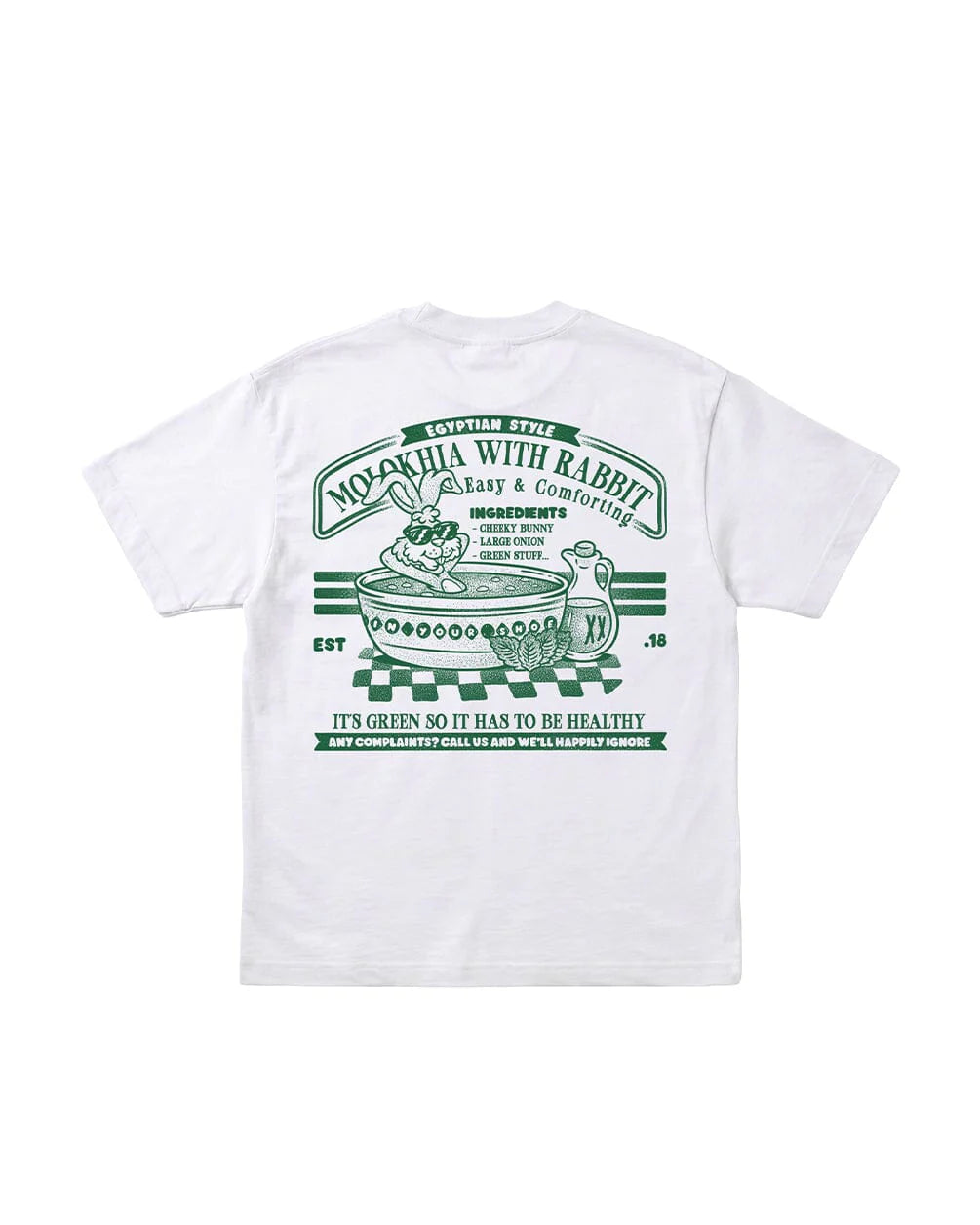 Green Bunny Oversized Tee