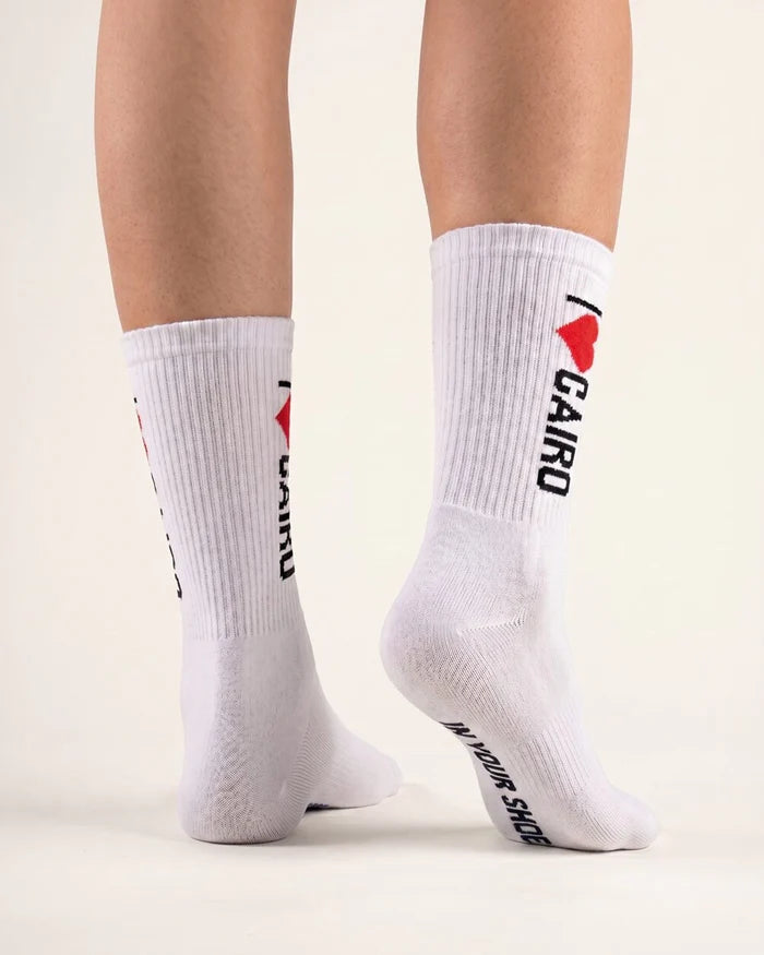 I Love Cairo Neck Socks