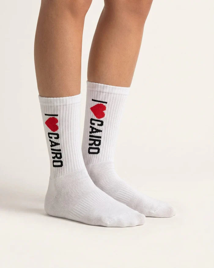 I Love Cairo Neck Socks