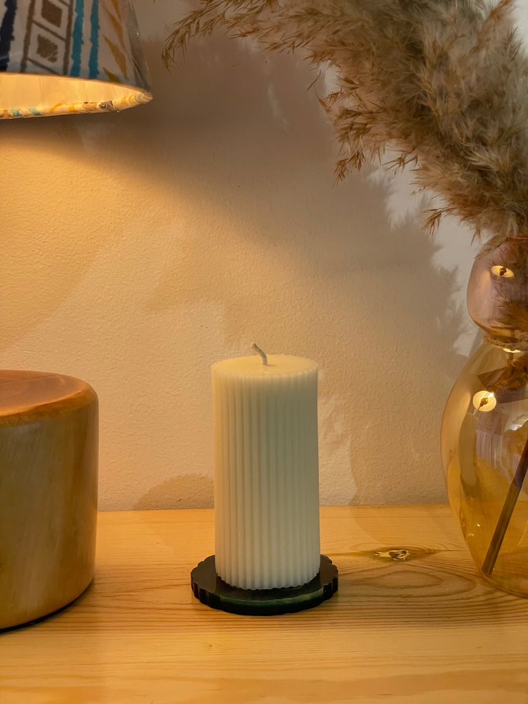 Striped Candle