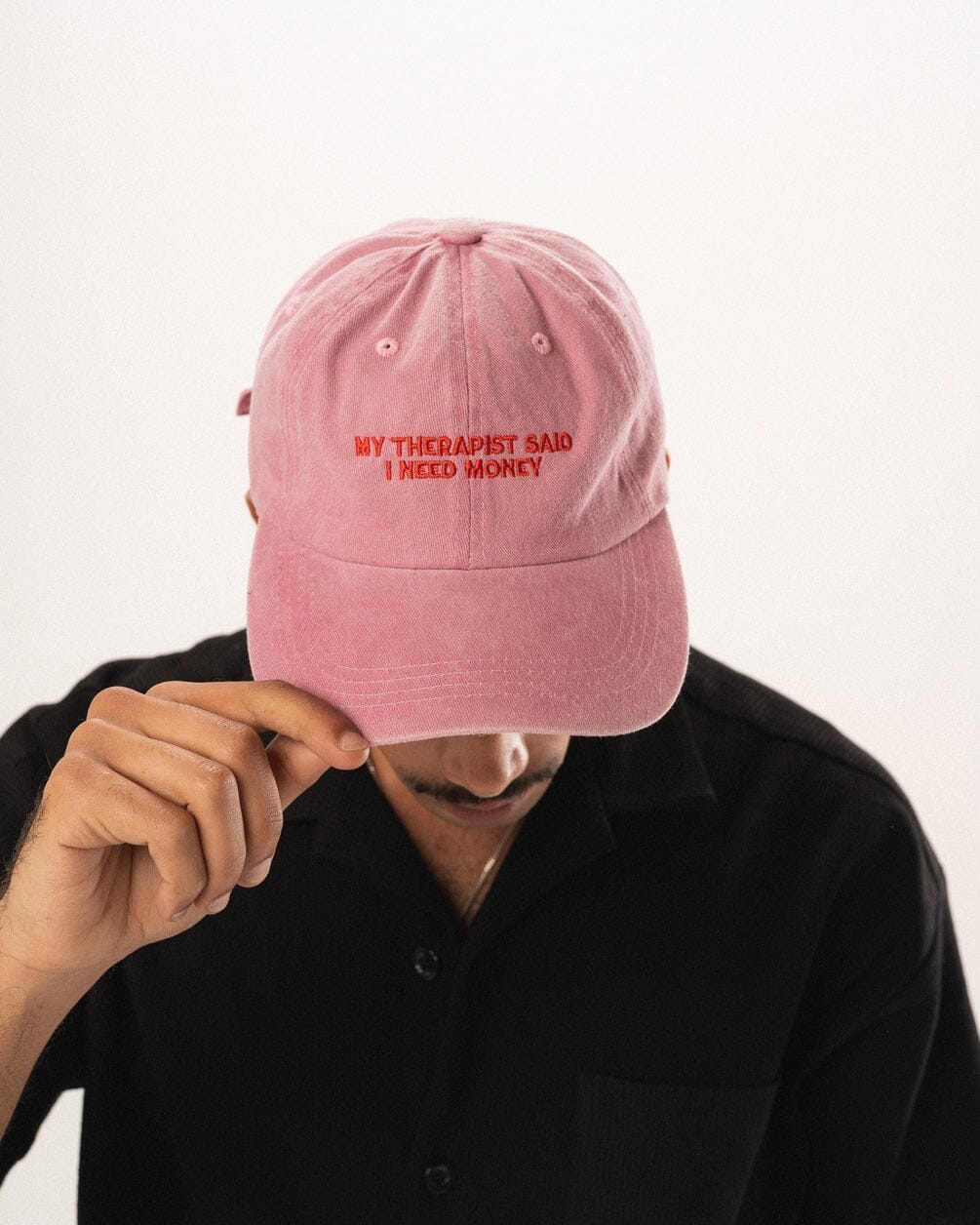 My Therapist Washed Cap