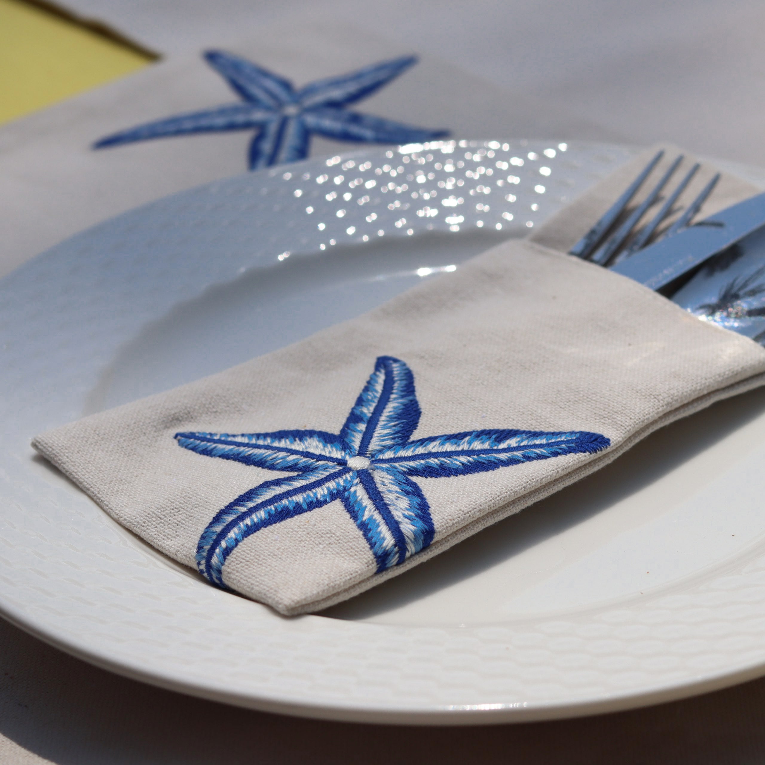 Starfish Cutlery Holder Set