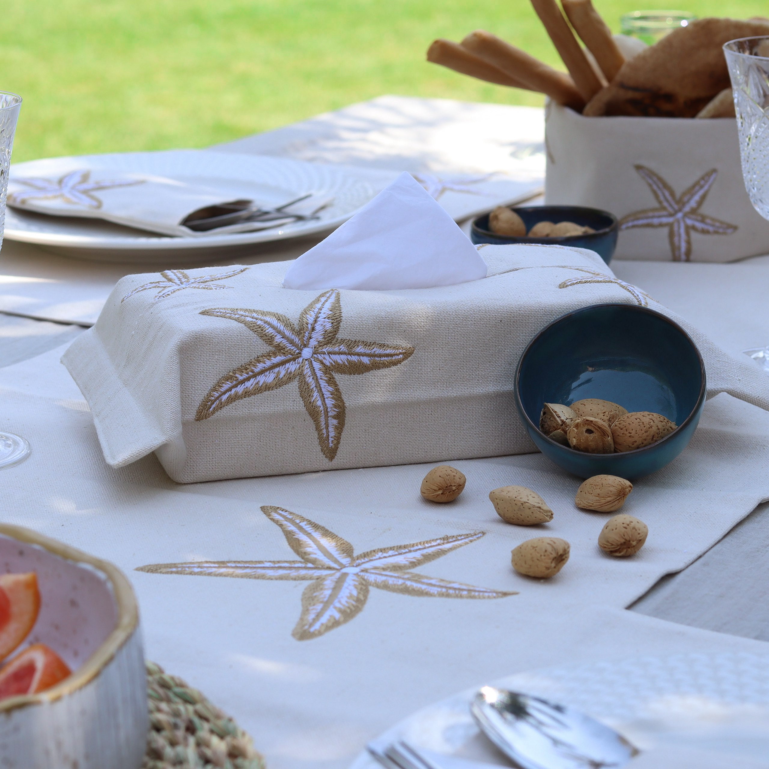 Starfish Tissue Box Cover
