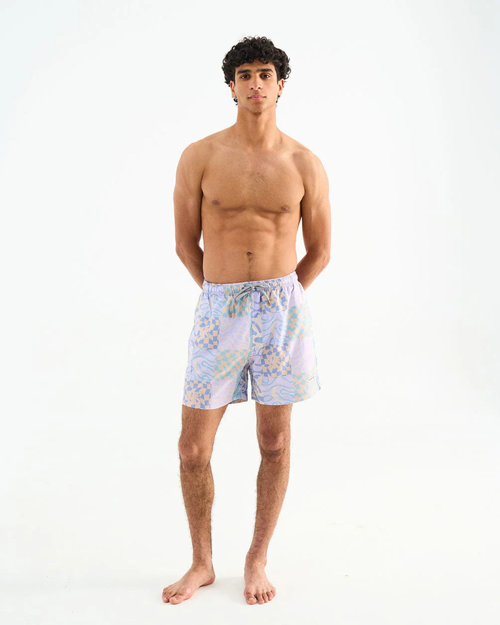 Retro Swim Shorts