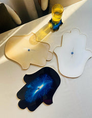 Resin Hamsa Platter
