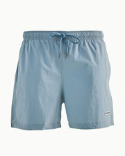 Solid Baby Blue Swim Shorts