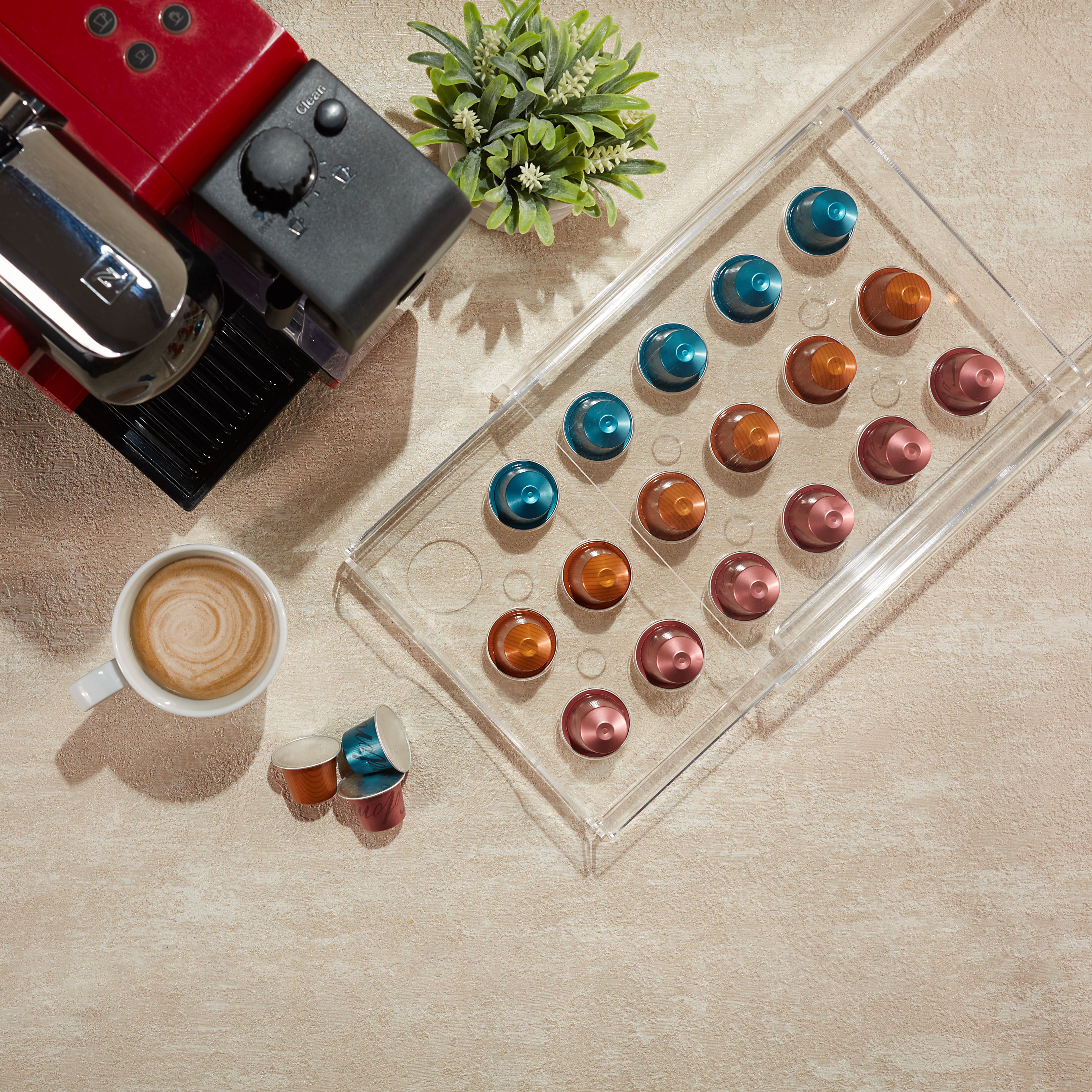 Plexi Nespresso capsule organizer