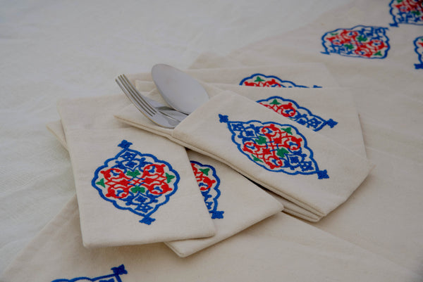 Ramadan Arabesque Cutlery Holder Set