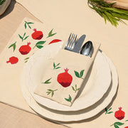 Pomegranate Cutlery Holder Set