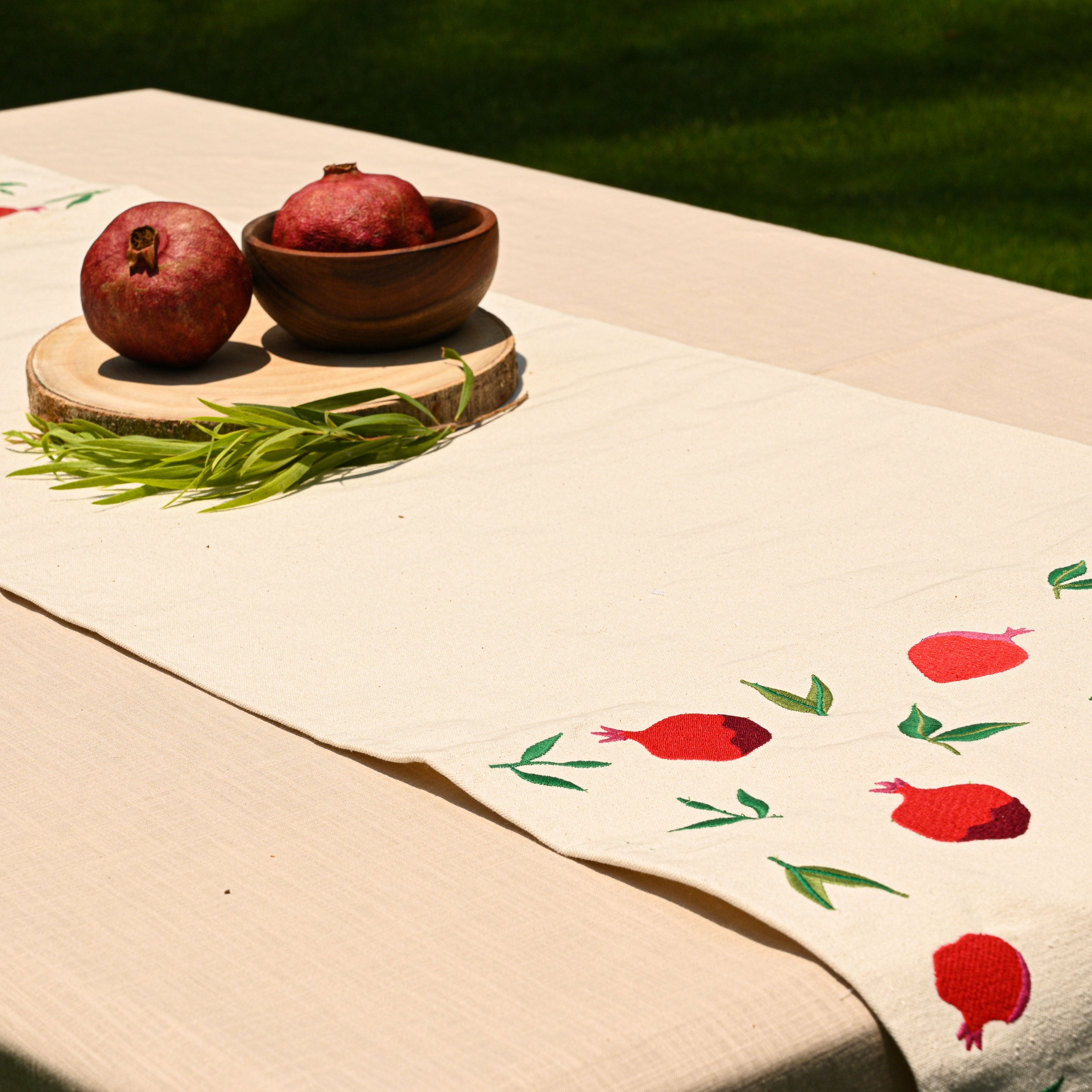 Pomegranate Table Runner