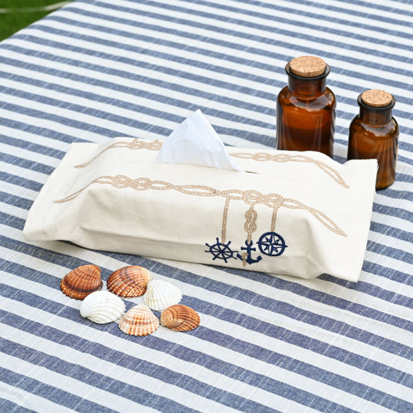 Nautical 2022 Tissue Box Cover