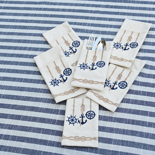 Nautical 2022 Cutlery Holder Set