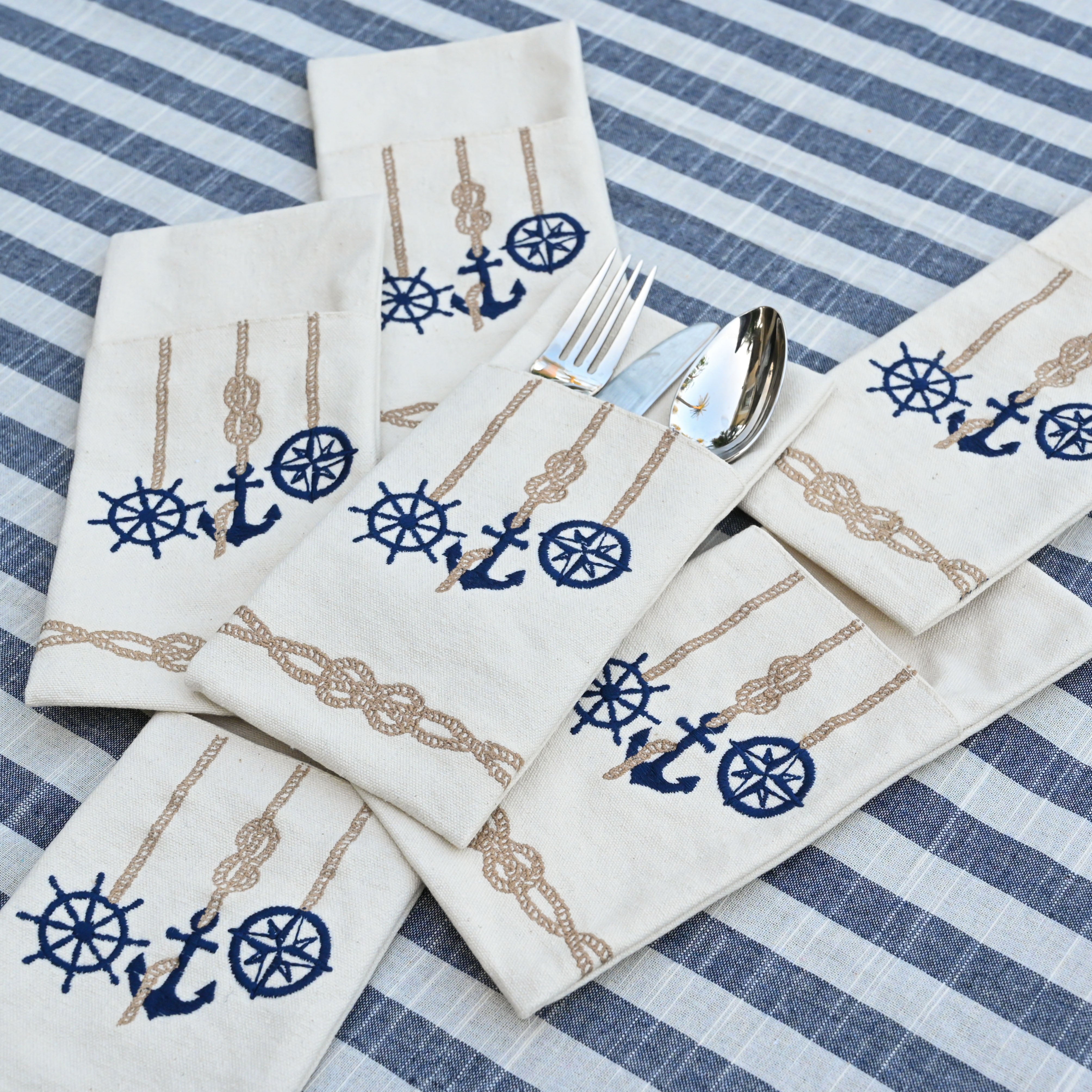 Nautical 2022 Cutlery Holder Set