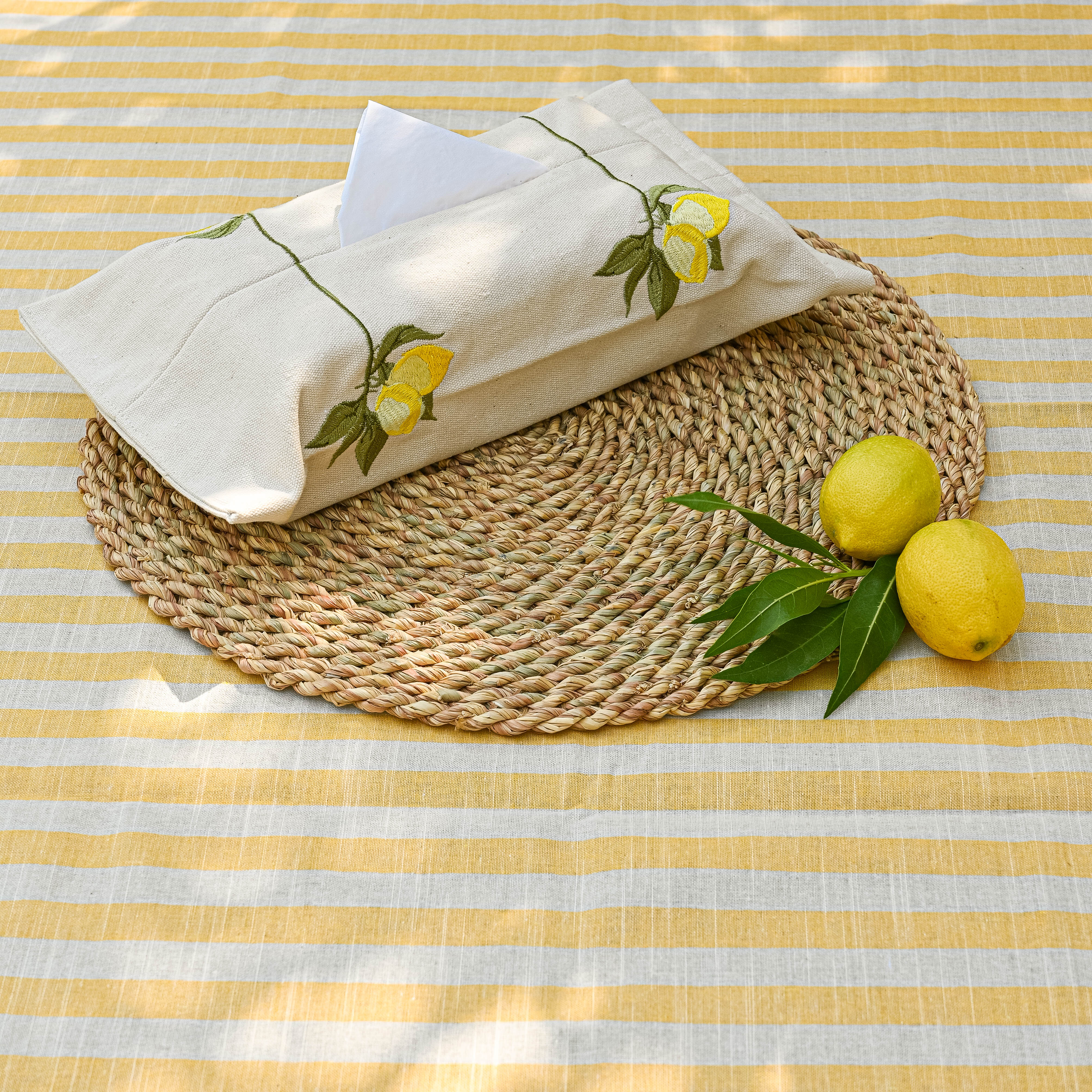 Lemon Tree Tissue Box