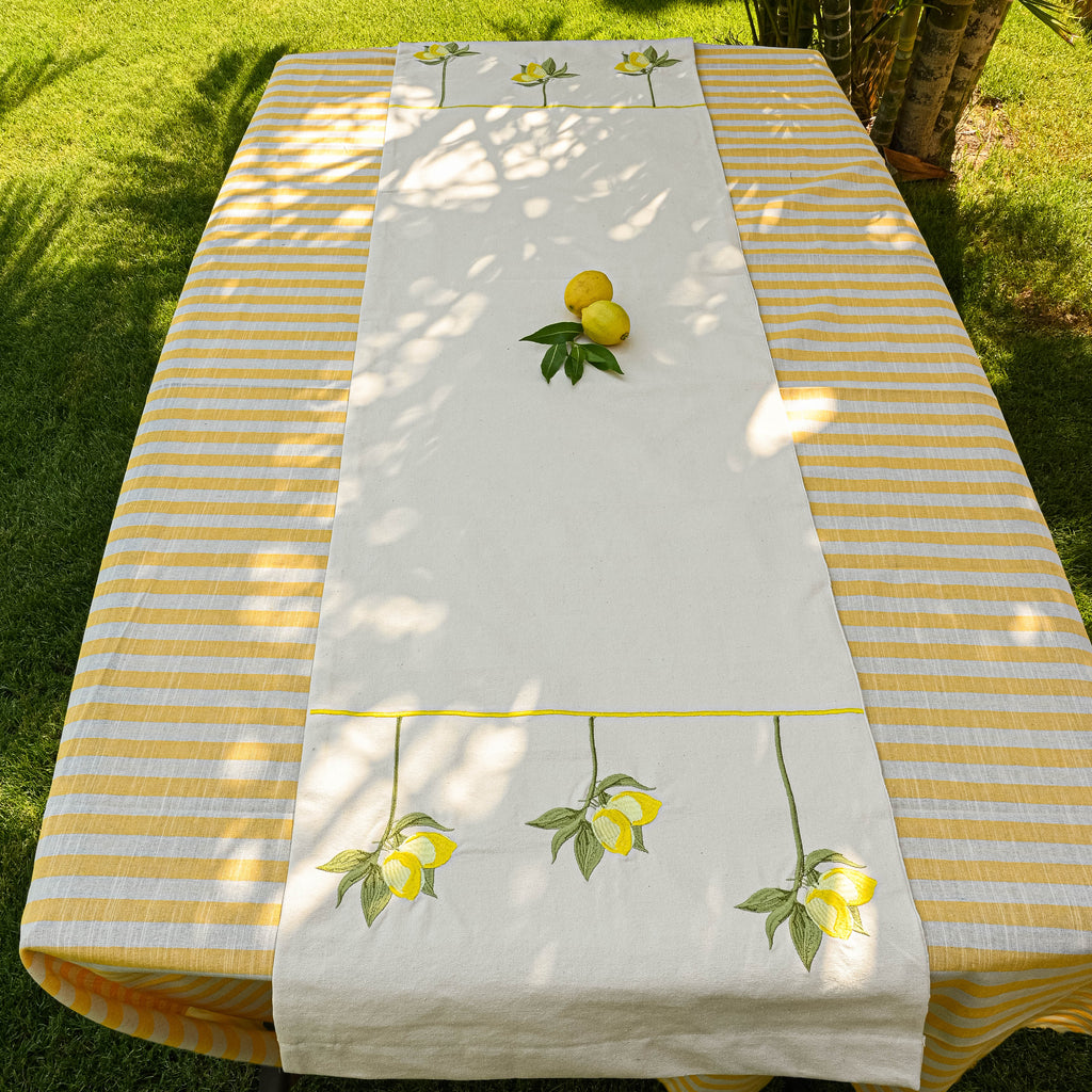 Lemon Tree Table Runner