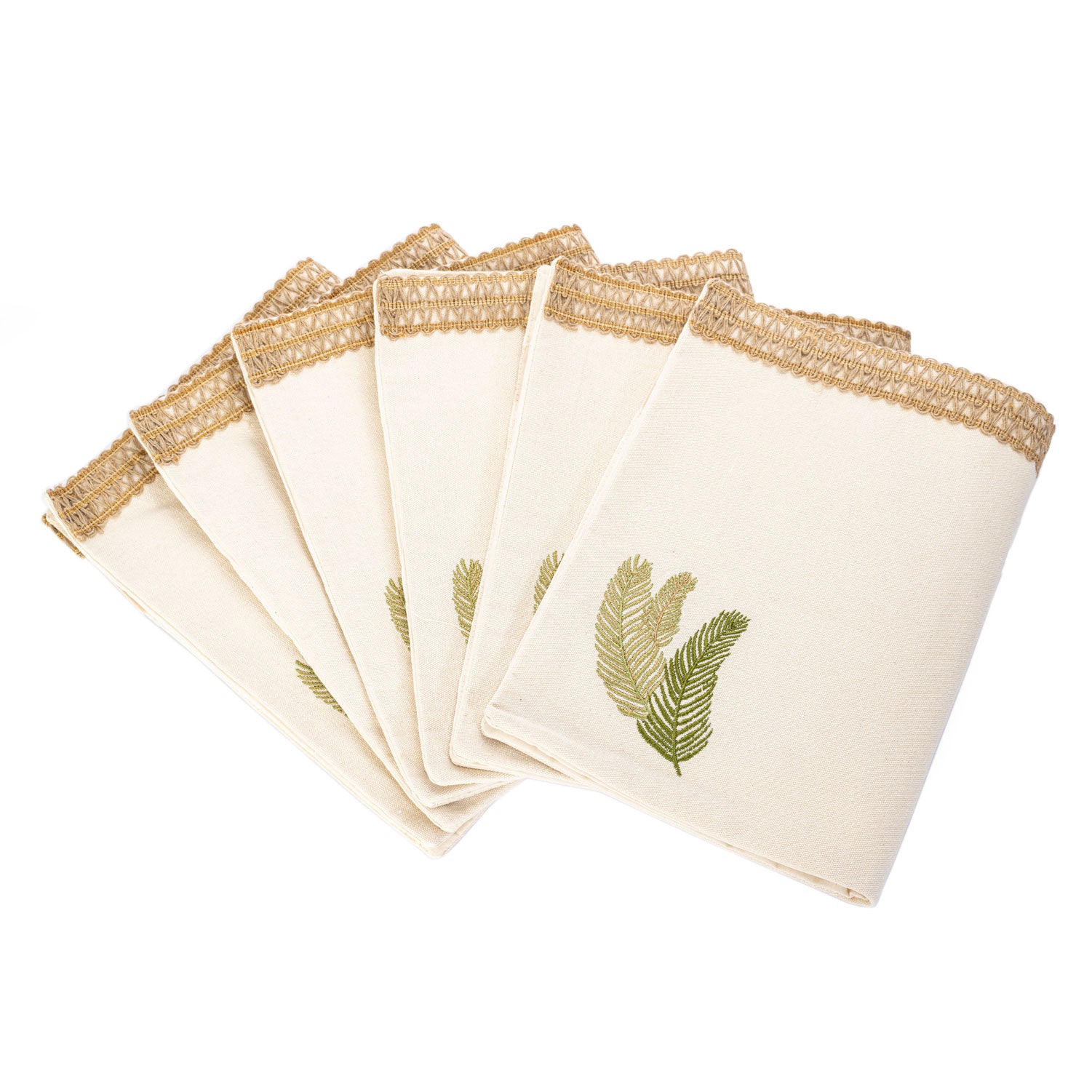 Palm Leave Placemat Set