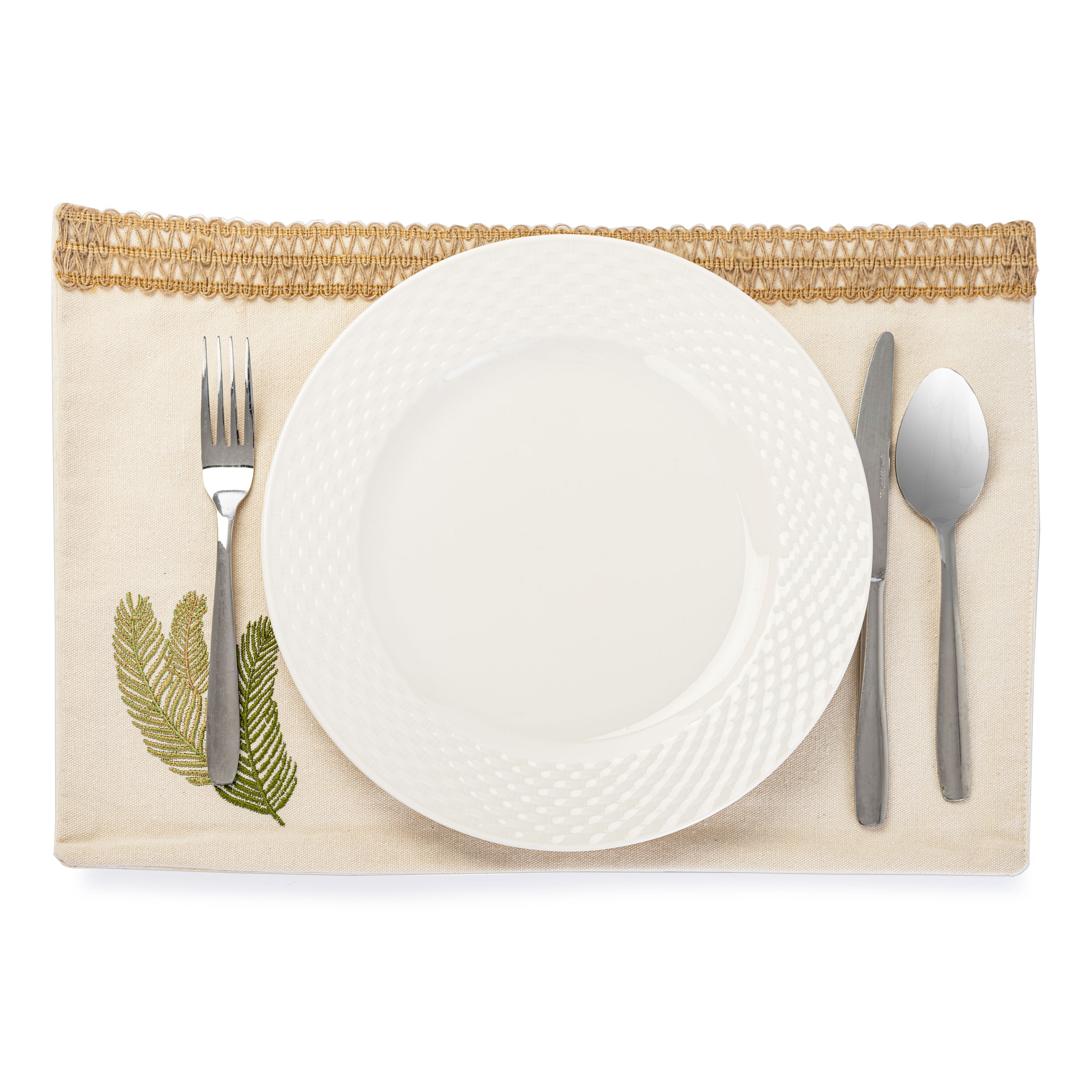 Palm Leave Placemat Set