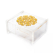 Plexi Yellow Tea Box