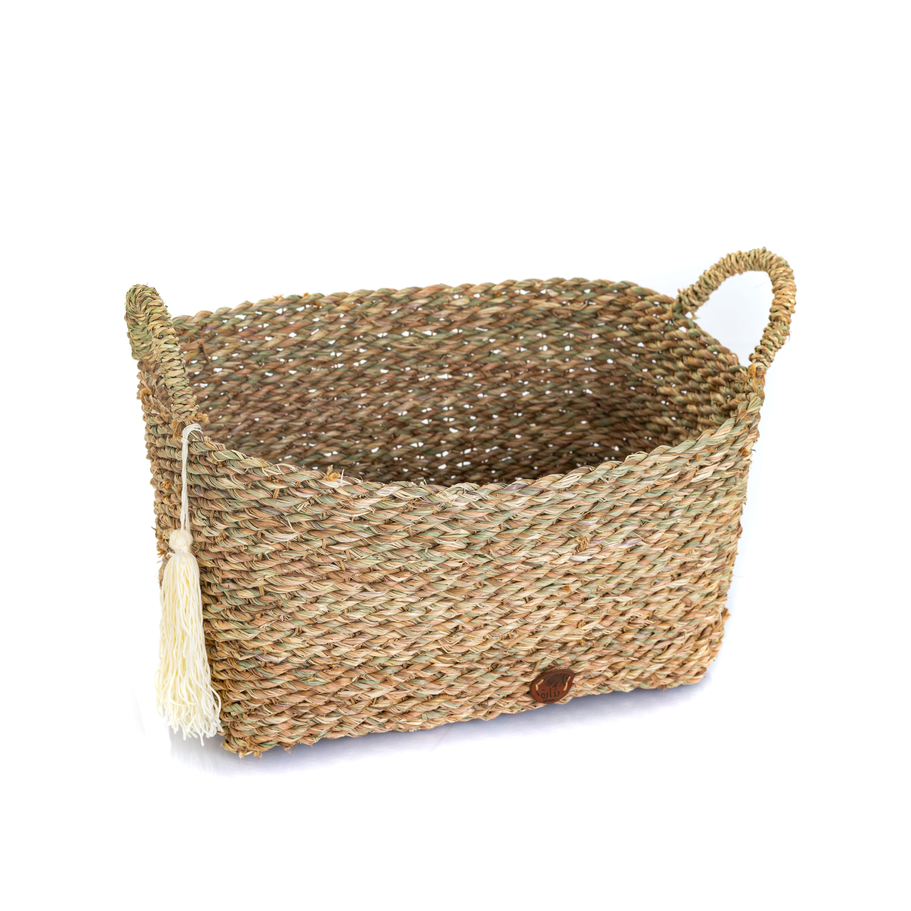 Halfa Basket With Tassels