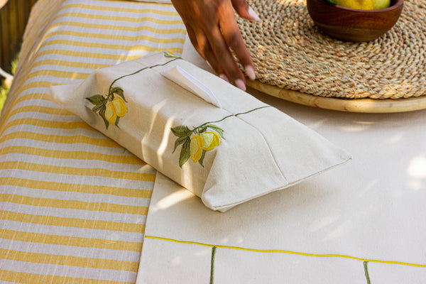 Lemon Tree Tissue Box