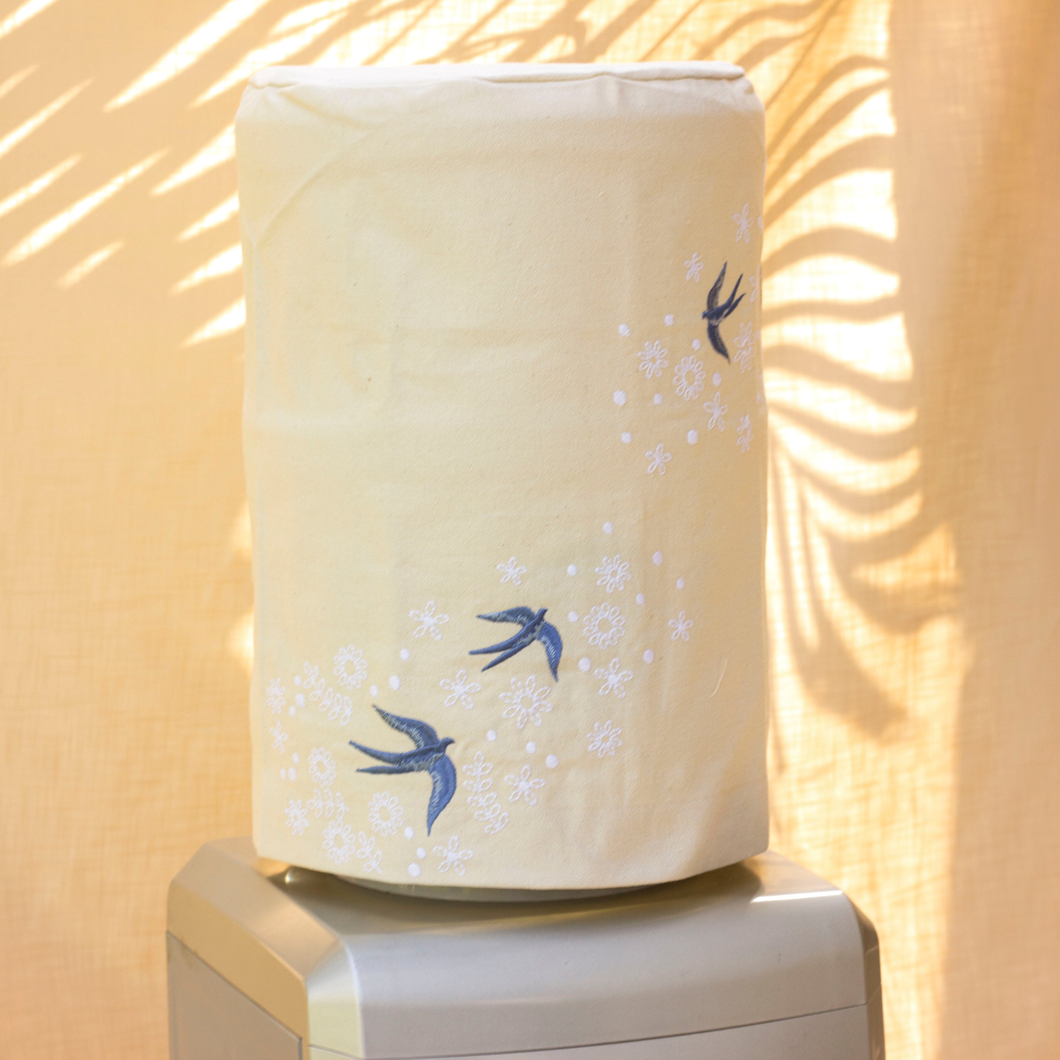 Birds & Flowers Water Dispenser Gallon Cover